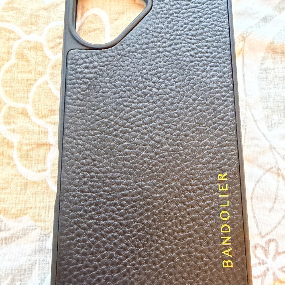 Bandolier Black Remi Magnet iPhone17 Case + AirPods Pouch + Charm/Chain Wristlet - Picture 11 of 11